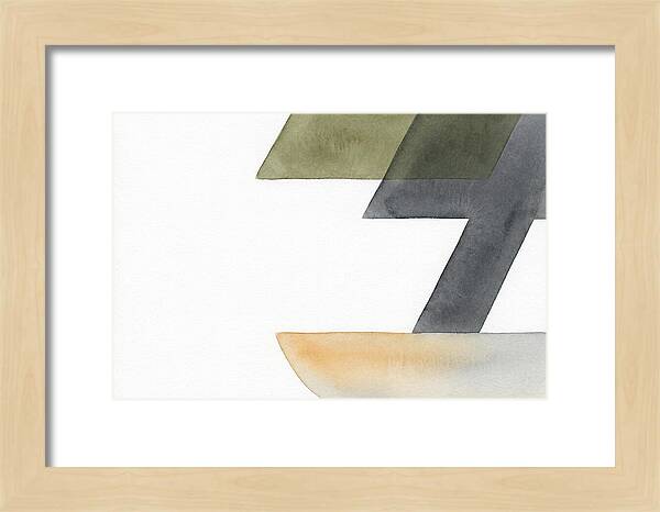 Bonsai Minimalism In Watercolor