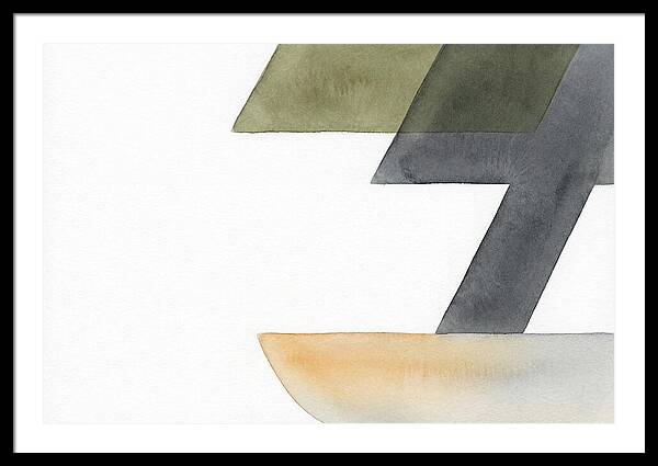 Bonsai Minimalism In Watercolor