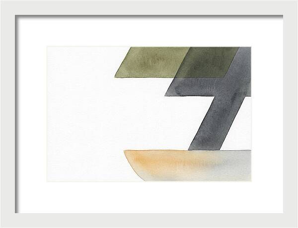 Bonsai Minimalism In Watercolor