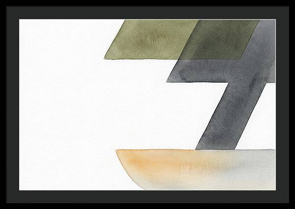 Bonsai Minimalism In Watercolor