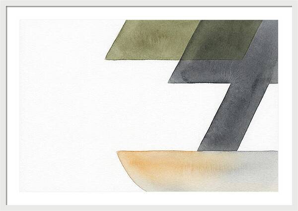 Bonsai Minimalism In Watercolor