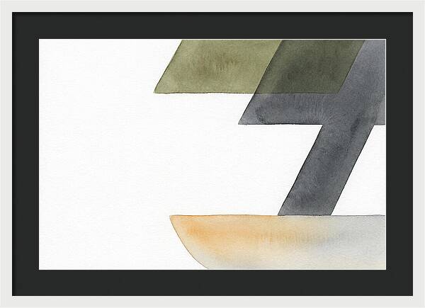 Bonsai Minimalism In Watercolor