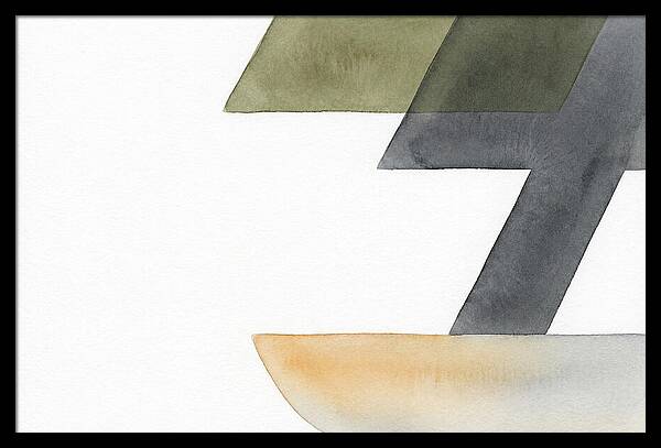 Bonsai Minimalism In Watercolor