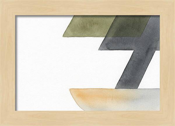 Bonsai Minimalism In Watercolor