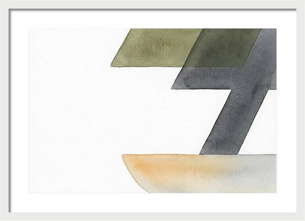 Bonsai Minimalism In Watercolor