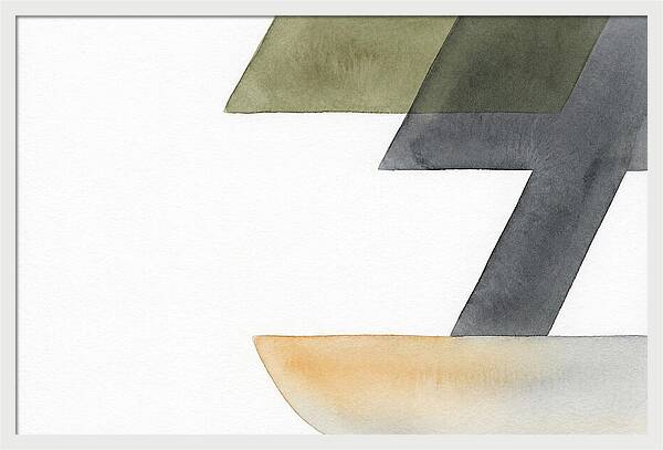 Bonsai Minimalism In Watercolor