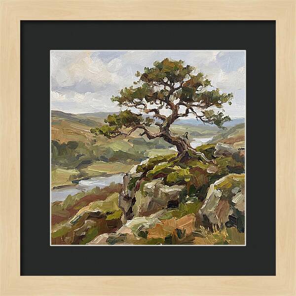 Bonsai On The Cliffside