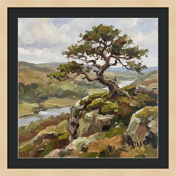 Bonsai On The Cliffside