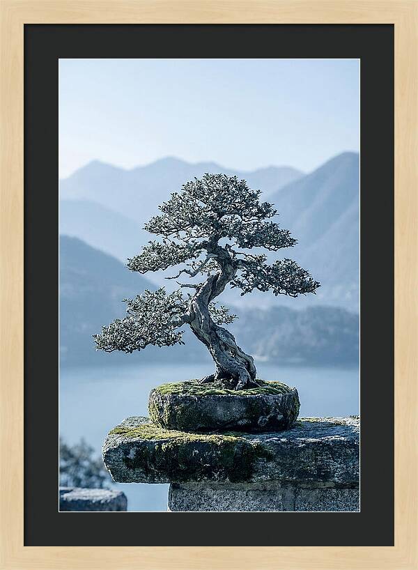 Bonsai Serenity Amidst Nature
