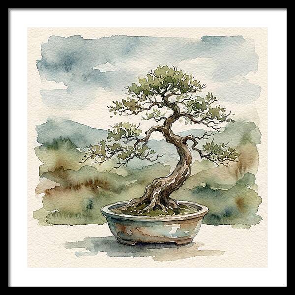 Bonsai Serenity Reflection