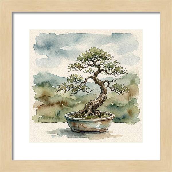 Bonsai Serenity Reflection