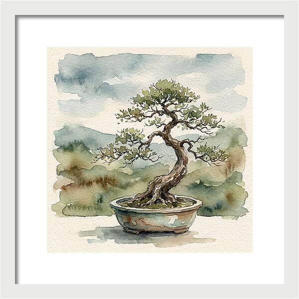 Bonsai Serenity Reflection
