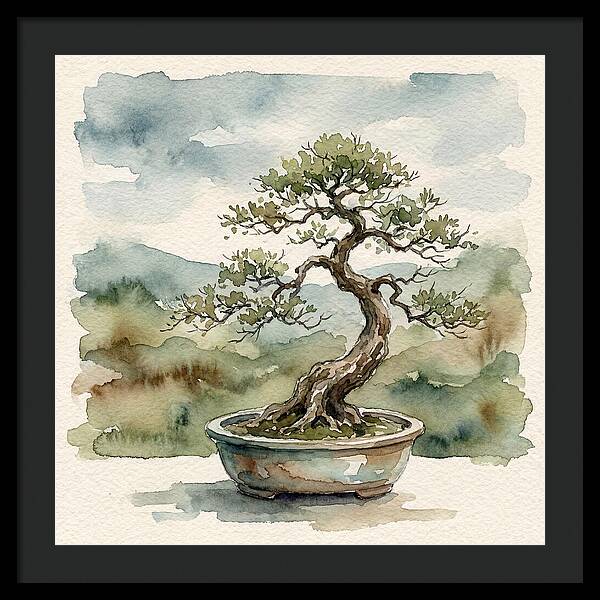 Bonsai Serenity Reflection