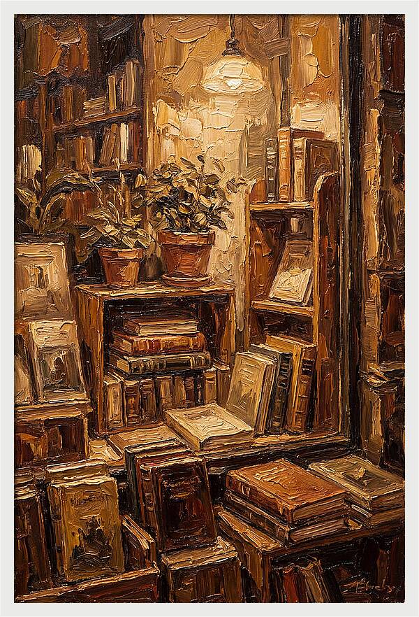 Bookstore Window Display
