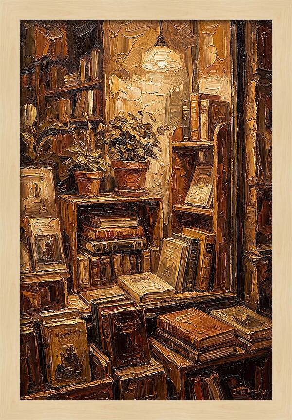 Bookstore Window Display
