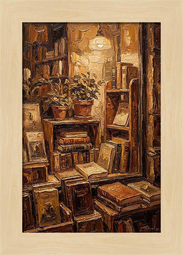 Bookstore Window Display