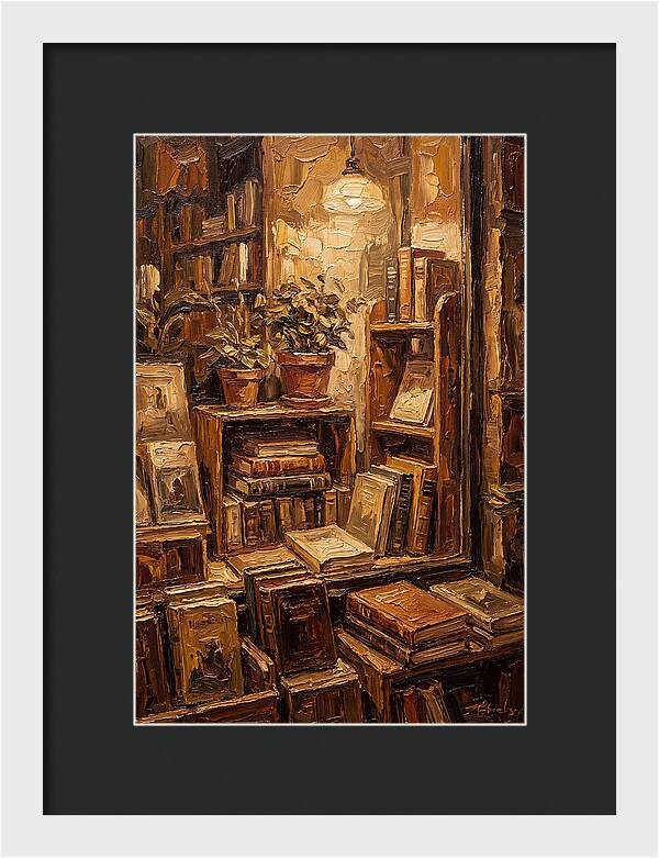Bookstore Window Display