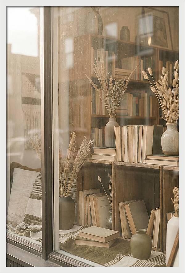 Bookstore Window Display