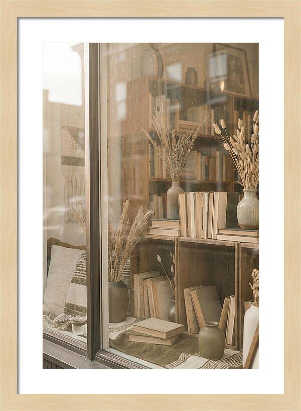 Bookstore Window Display