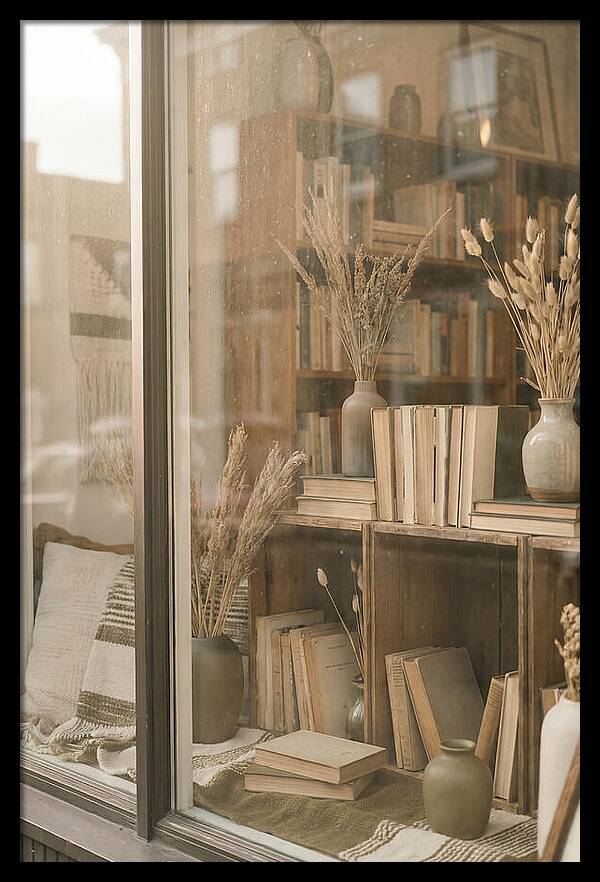 Bookstore Window Display
