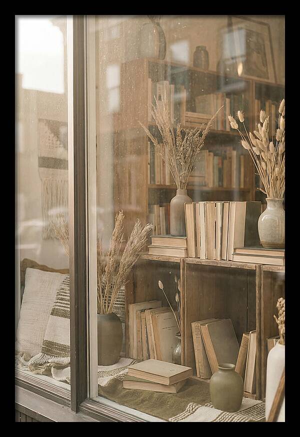 Bookstore Window Display