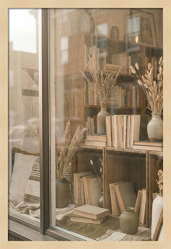 Bookstore Window Display