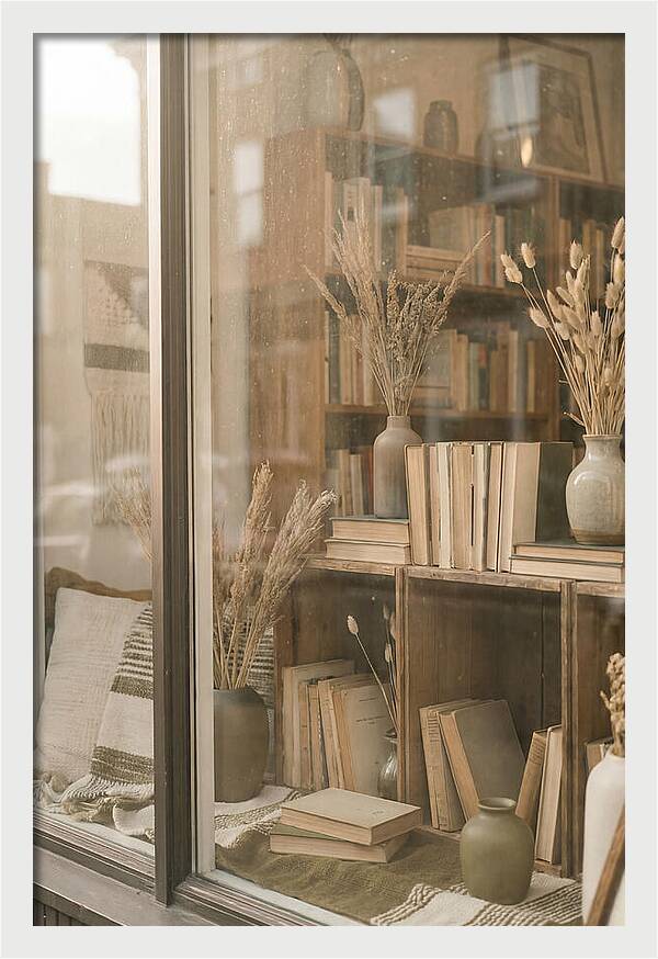 Bookstore Window Display