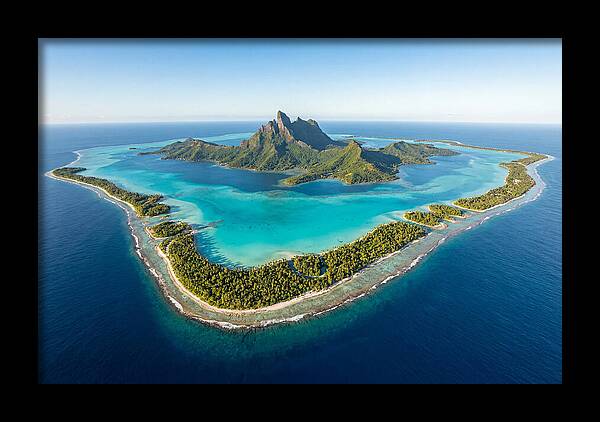 Bora Bora From Above