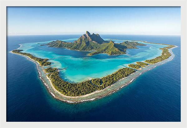 Bora Bora From Above