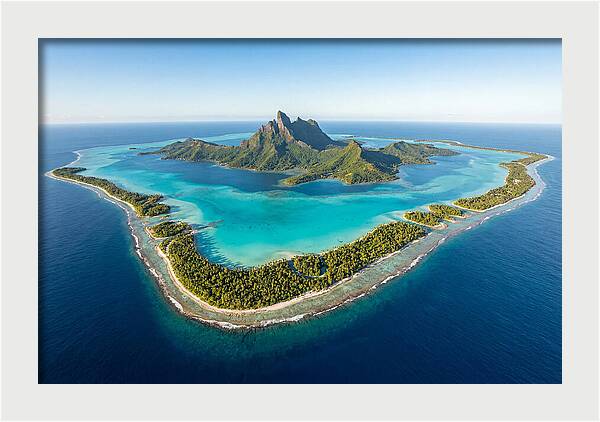 Bora Bora From Above