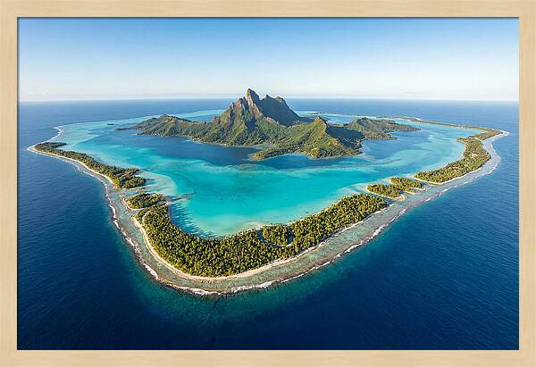 Bora Bora From Above
