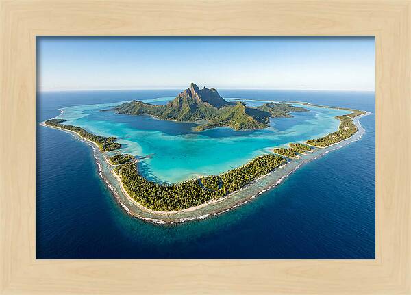 Bora Bora From Above