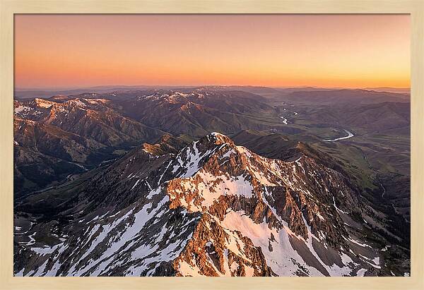 Borah Peak Panorama