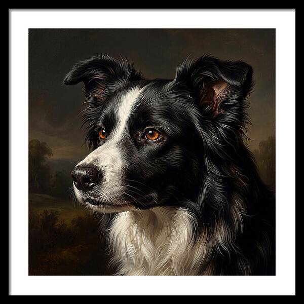 Border Collie Portrait