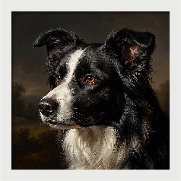 Border Collie Portrait