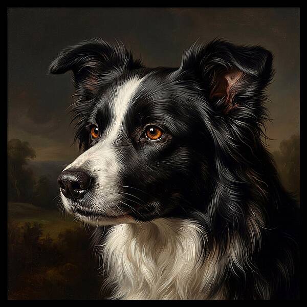 Border Collie Portrait
