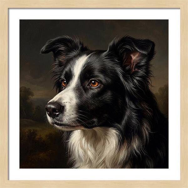 Border Collie Portrait