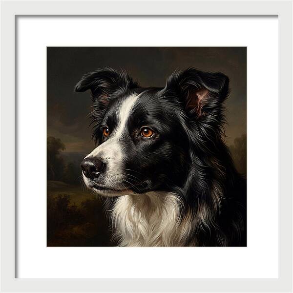 Border Collie Portrait