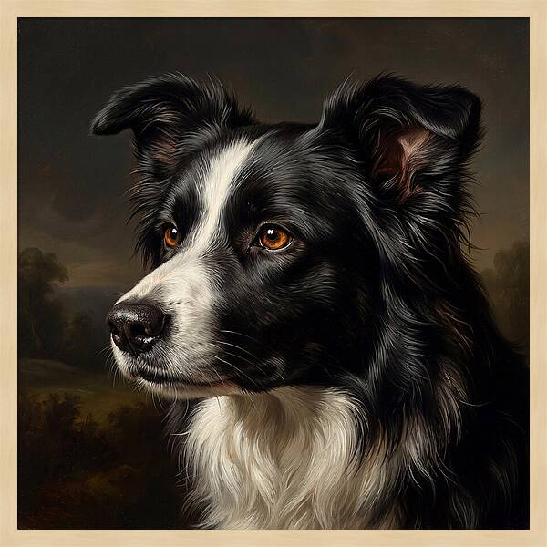 Border Collie Portrait