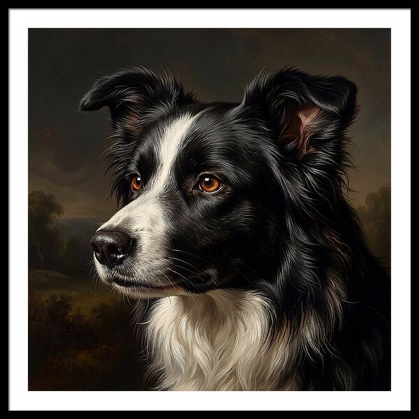 Border Collie Portrait