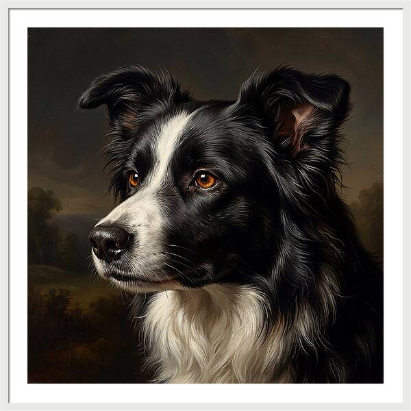 Border Collie Portrait