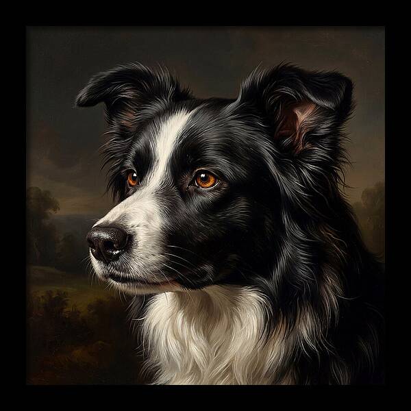 Border Collie Portrait