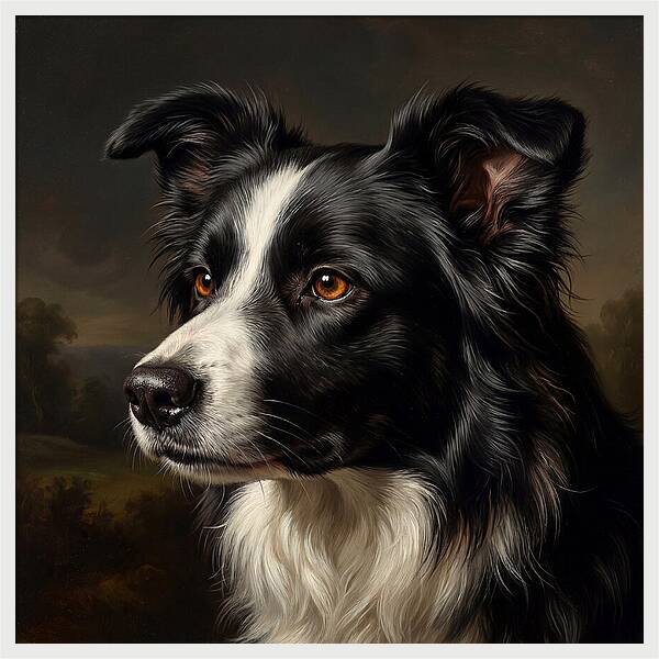 Border Collie Portrait