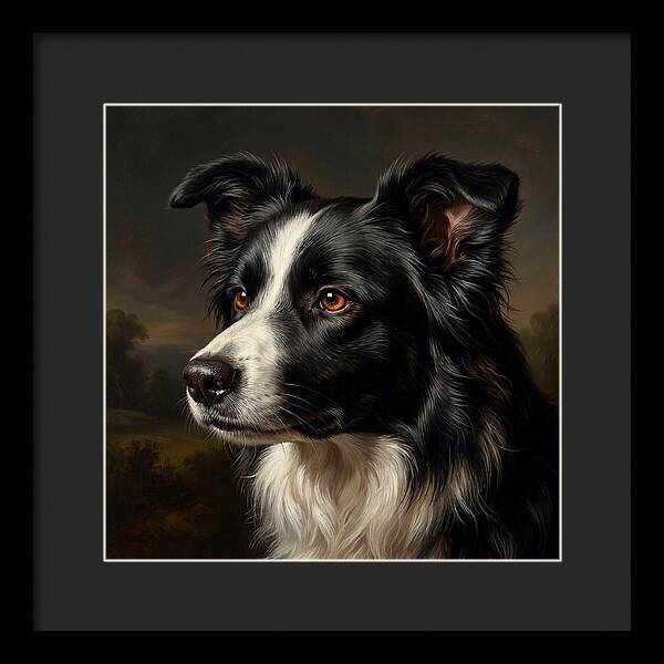 Border Collie Portrait
