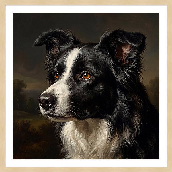 Border Collie Portrait