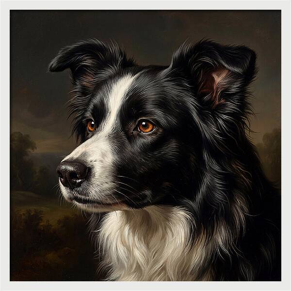 Border Collie Portrait
