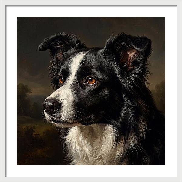 Border Collie Portrait