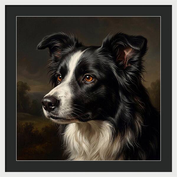 Border Collie Portrait