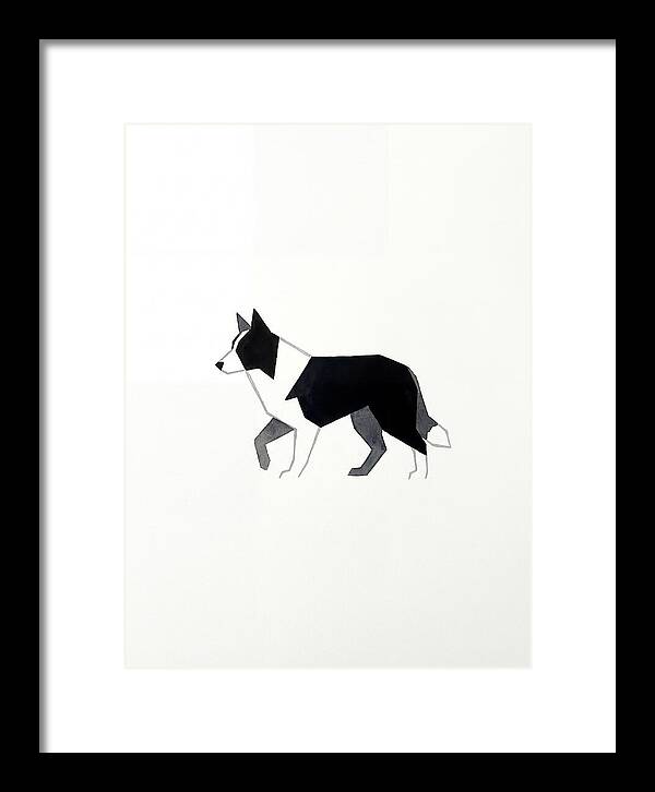 Border Collie Silhouette