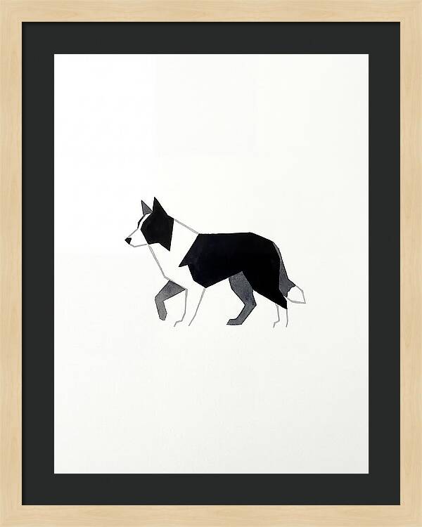 Border Collie Silhouette